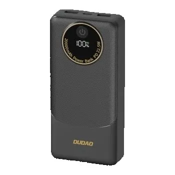 Powerbanka DUDAO | Dudao K12 Power Bank 10000mAh 2x USB / USB-C 22.5W, černý