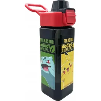 Láhev Plastová láhev na pití Pokémon: Postavy (objem 500 ml)