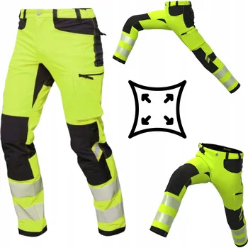 Pracovní oblečení Reflexní pracovní kalhoty TENSION BoSafety 54