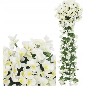 umělá květina KVĚTINOVÁ GIRLANDA UMĚLÉ KVĚTY ZÁVĚSNÁ UMĚLÁ KYTICE