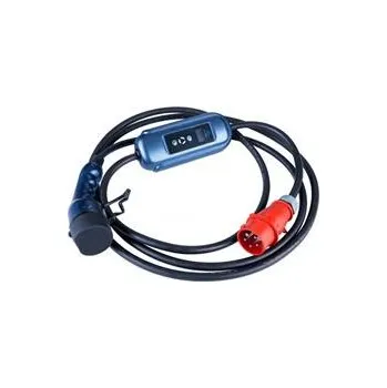 Zapalovací kabel Akyga Kabel napájecí pro elektromobily 16A CEE 5pin/Type2 LCD, 5m - plně funkční, bez orig. boxu