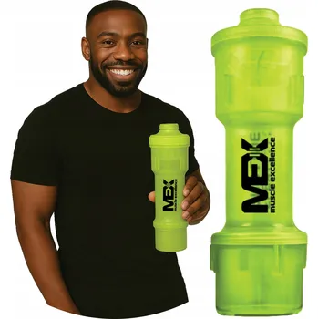 Láhev Šejkr šejkr Lahev Na Pití Multiple Shake 500ml Zelený na protein Mex