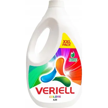 Prací gel Gel na praní barevného prádla VERIELL 5,5 l