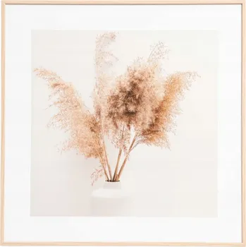 Obraz HOMLA ZEFIR 30 x 30 cm sušené květiny ve váze