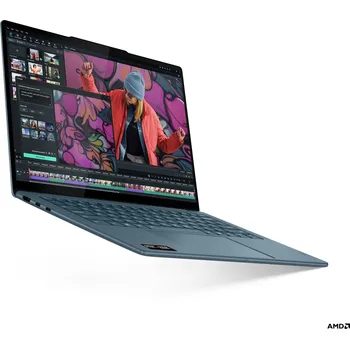 Notebook Lenovo Yoga Slim 7/14AKP10/AI5-340/14''/2880x1800/16GB/512GB/AMD int/W11H/Tidal Teal/3R On-Site 83JY0023CK