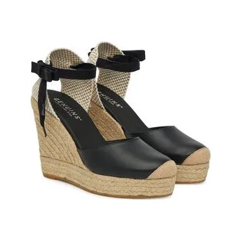 Dámské baleríny Espadrilky Genuins Darya G105918 Černá 40
