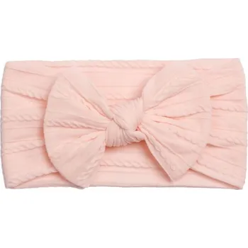 Čelenka ŠIROKÁ ČELENKA PUDROVÁ RŮŽOVÁ RŮŽOVÉ ČELENKA PRO DĚTI OD 0 DO 3 LET