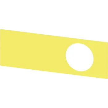 Stykač Siemens 3SU1900-0BE31-0AA0 3SU19000BE310AA0 štítek s popisem (š x v) 112 mm x 38 mm žádný žlutá, černá 10 ks