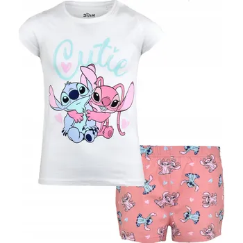Dívčí pyžamo Letní dívčí pyžamo STITCH ANDZIA bavlněné STICZ ANGEL 146