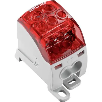 Rozvaděč Weidmüller 2725310000 blok rozvaděče šroubovací červená 1 ks