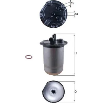 Palivový filtr palivovy filtr KNECHT KL 1132D