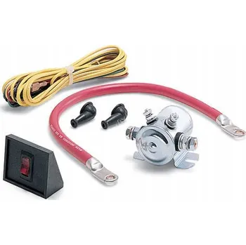 vypínač Odpojovač proudu / Hlavní vypínač navijáku s tlačítkem ovládání z kabiny - WARN