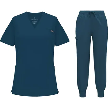 DÁMSKÝ ZDRAVOTNICKÝ KOMPLET SCRUB UNIFORM, MODEL REMEDY BARVA SEA BLUE VEL XXL
