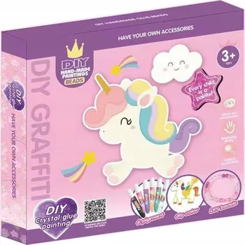 kreativní sada KREATIVNÍ SADA PRO UMĚLCE DIY PRINCEZNY KLÍČENKY NÁRAMEK NÁHRDELNÍK