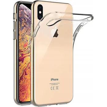 Pouzdro na mobilní telefon Zadní Kryt gsmStyle pro Apple iPhone X, Tloušťka: 2 mm, Průhledný