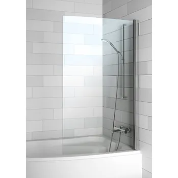 Vanová zástěna Riho Novik vanová zástěna 90 cm jednodílný chrom lesk/čiré sklo G003039120