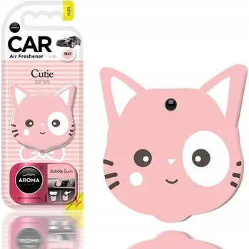 Vůně do auta Přívěsek na automobilová Aroma Car Art Cats cutie bubble gum