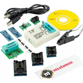 Bezpečnostní kamera Programátor paměti MSALAMON EEPROM Flash USB s adaptéry