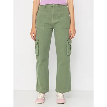 Dámské kalhoty Santa Cruz Workers Cargo (pale sage wash) S, zelená