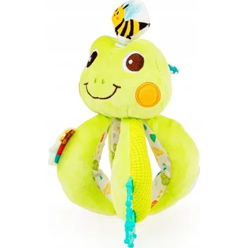 JollyBaby Žába s kroutícíma se nožičkama - senzorická hračka