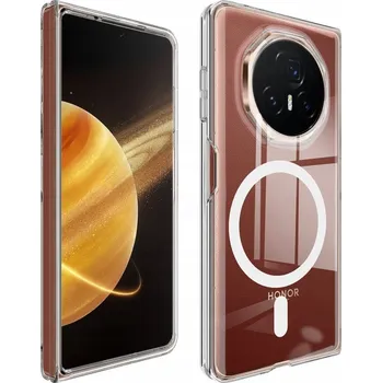 Pouzdro na mobilní telefon Zadní Kryt Erbord pro Honor Magic V3 bezbarvý