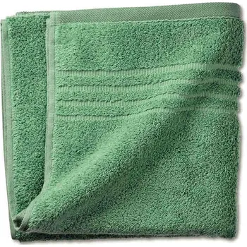 Sprchový závěs KELA Ručník Leonora 100% bavlna zelená 100x50 cm KL-23450