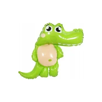 Balónek Fóliový balónek mini Krokodýl (65 cm * 45 cm)