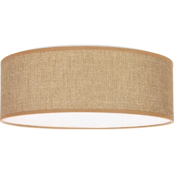 Stropní svítidlo kulaté SFONDO 3 38 cm přírodní moderní do obýváku, ložnice nebo kuchyně