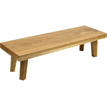Jednorázové nádobí VERLO | Podstavec bufetový, materiál dub, velikost 500 × 155 × 130 mm