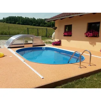 Bazén Azuro Ibiza 525 - Antracit - hloubka 1,20 m