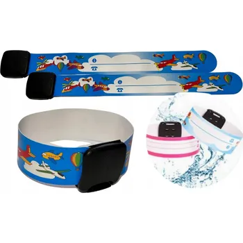 Náramek VODĚODOLNÝ IDENTIFIKAČNÍ NÁRAMEK PRO DĚTI NA RUKU S TELEFONNÍM ČÍSLEM NA BAZÉN