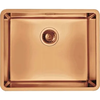 Granitový dřez Jednokomorový dřez Alveus Kombino 50 ocel béžový