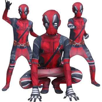 Karnevalový kostým KOSTÝM PŘEVLEK KOSTÝM NINJA BOJOVNÍK SUPERHRDINA COSPLAY 122-128