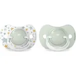 Suavinex Dreams Dudlík fyziologický SX Pro 6 - 18 m, 2 ks - Zelená