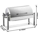 G.Gastro Chafing mísa - GN 1/1 - s krytem - chromová