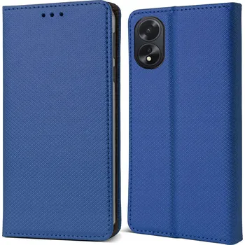 Pouzdro na mobilní telefon Flipové pouzdro gsmStyle pro Oppo A38 4G s kapsou a stojánkem, černé