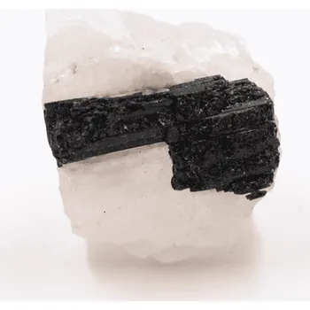 Přírodní kámen Milujeme Kameny Křišťál s turmalínem - drúza KTP42 522976