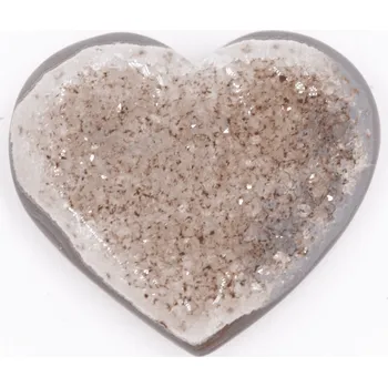 Přírodní kámen Milujeme Kameny Achát - srdce - drúza leštěná CH381 522926