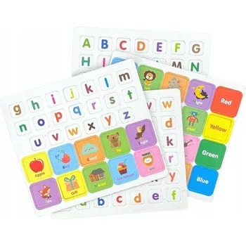 Puzzle Magnetická skládanka Kniha Anglická abeceda Obrázky