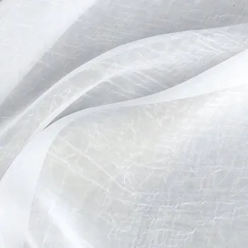 Příslušenství pro záclonu a závěs Voál Krešovaný bílý kreš záclona záclona 280 cm