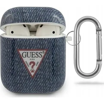 Příslušenství pro sluchátka Pouzdro Guess Apple AirPods v tmavě modré barvě