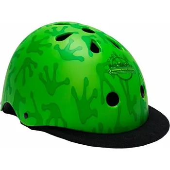 Kolečkové brusle Dětská přilba Park City Frog zelená Kluci