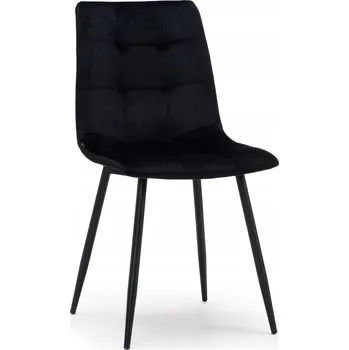 Jídelní židle Židle New Home velur černá 1 ks