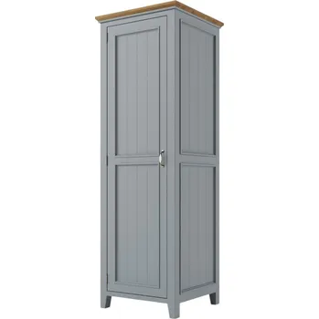 Komoda ARTEN (NANO Systems s.r.o.) Skříň se šatní tyčí FLEUR-W1P (Šedá)