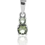 Šperky Jan Kos Jan Kos jewellery Stříbrný přívěsek s vltavínem 32106278