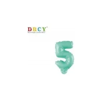 Balónek Balónek číslice na tyčce "5"