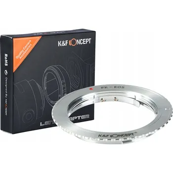 Adaptér PENTAX K PK na CANON EOS EF EF-S PK-EOS K&F Concept