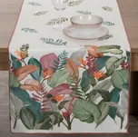 BĚHOUN NA STŮL INES2 40X180 CM LISTY