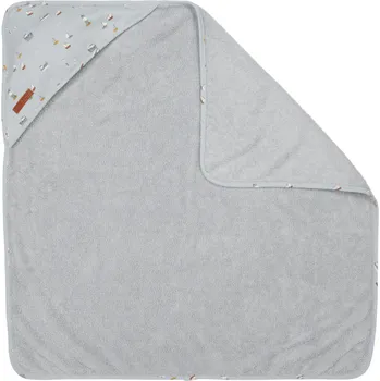 Osuška s kapucí Little Dutch - Námořnický záliv Blue