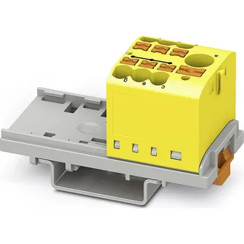 Rozvaděč Phoenix Contact 3273072 blok rozvaděče 28.6 mm pružinová svorka žlutá 10 ks